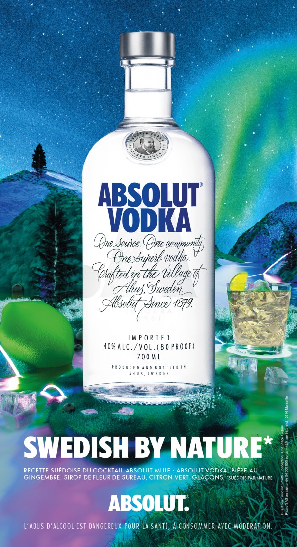 Absolut - Swedish by Nature - Editorial for Le Fooding