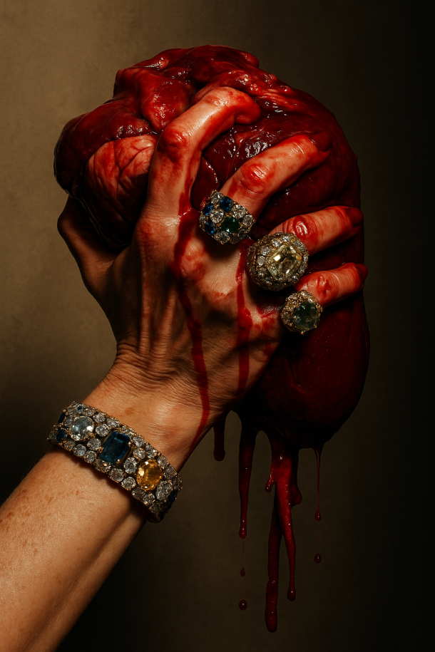 bleeding jewelry