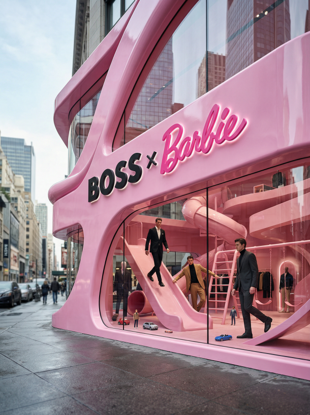 Boss x Barbie collaboration: A Spec campaign