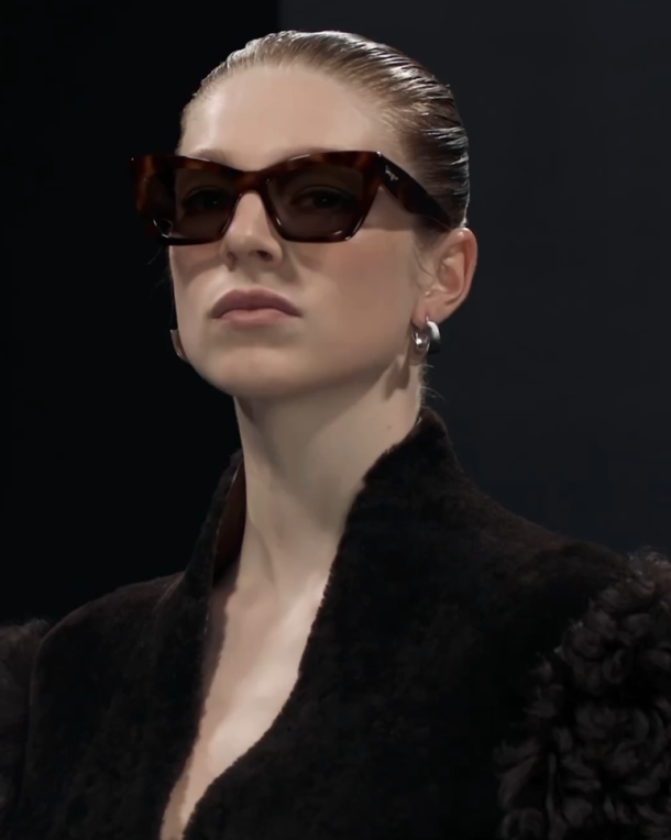 Ferragamo FW 23 - Video Call Hunter Schafer