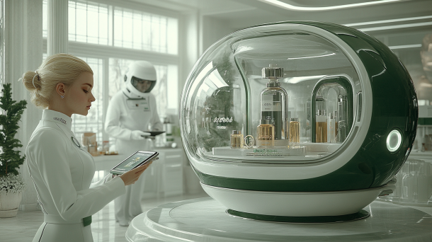 FUTURISTIC PERFUME LABORATORY