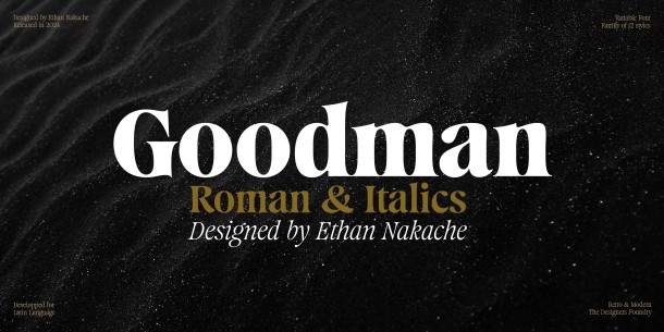 Goodman Typographie