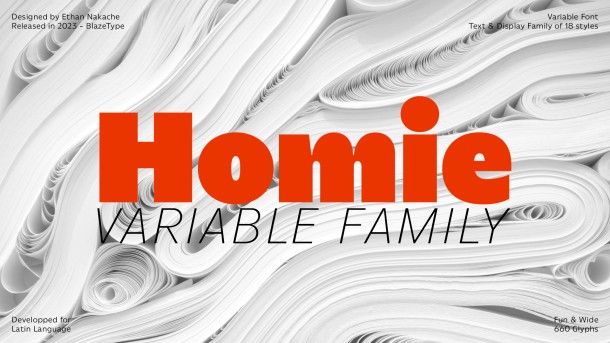 Homie Typographie