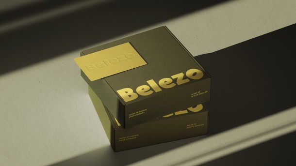 Identité visuelle pour une marque de cosmétique