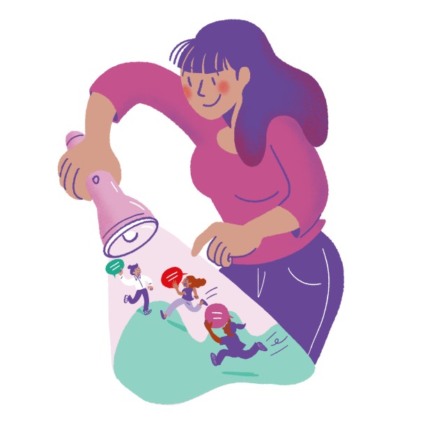 Illustrations pour une publication Projets Culturels de Territoire