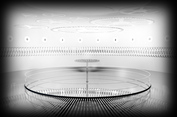 Images-concepts d'exposition pour une maison horlogère