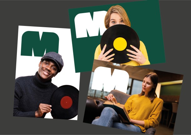 Nouvelle identité visuelle pour le Réseau des Bibliothèques et Médiathèques de Mayenne Communauté