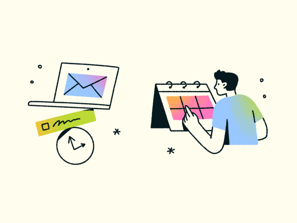 Productivity Spot Illustrations