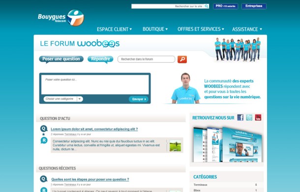 Bouygues Telecom Forum Woobees