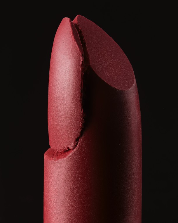 red sculptures