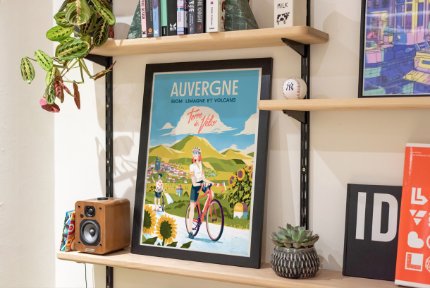 Terra Volcana - Poster Tour de France