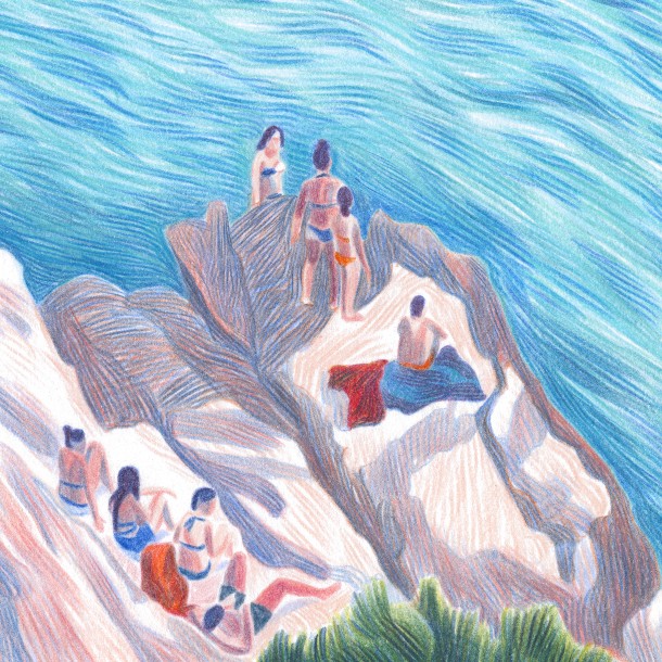 Dans la calanque