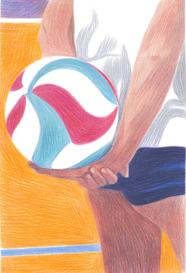 La balle de volley