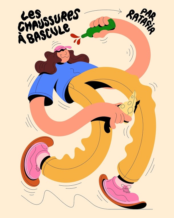 Les chaussures à bascule - Ratafia