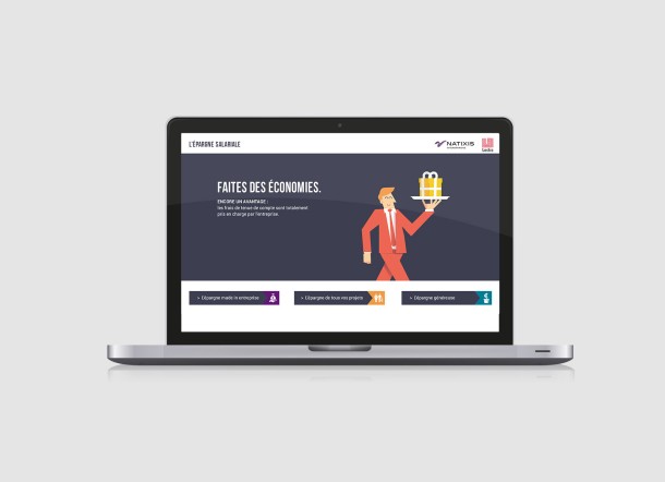 Natixis - illustration et data design