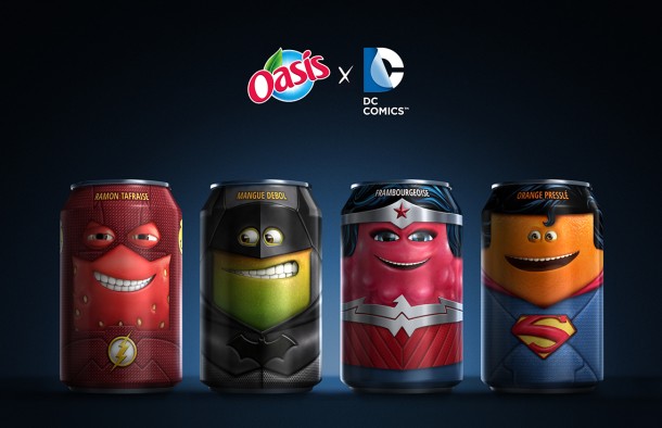 Oasis x DC Comics