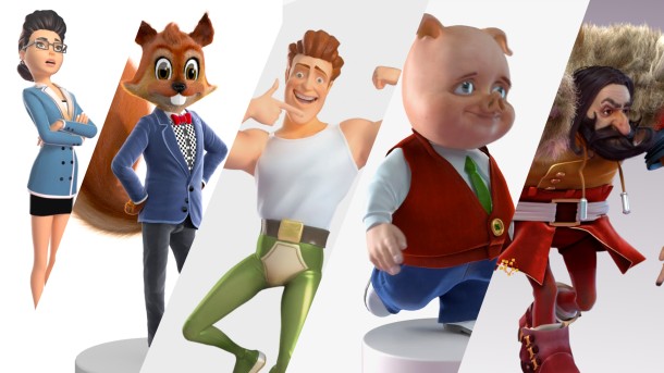 Personnages 3D