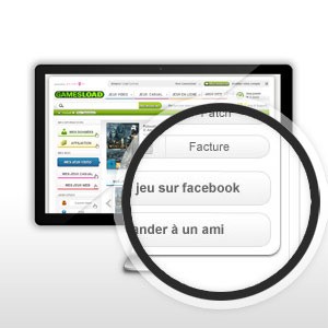 Gamesload - Refonte compte client