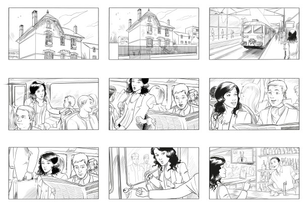 Storyboard SNCF
